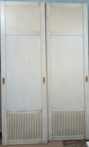 Двери для шкафа купе с фрезеровкой Лесосибирск